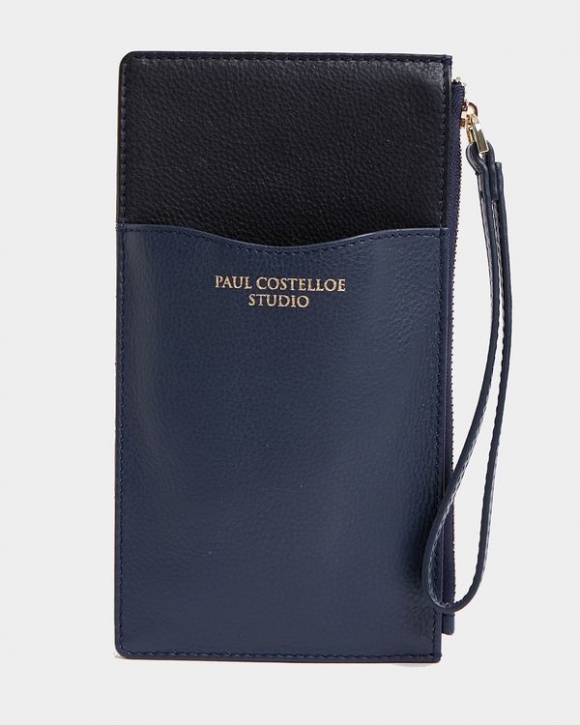 Paul Costelloe Living Studio Leather Phone Card Holder Paul Costelloe Living Studio Leather Phone Card Holder
