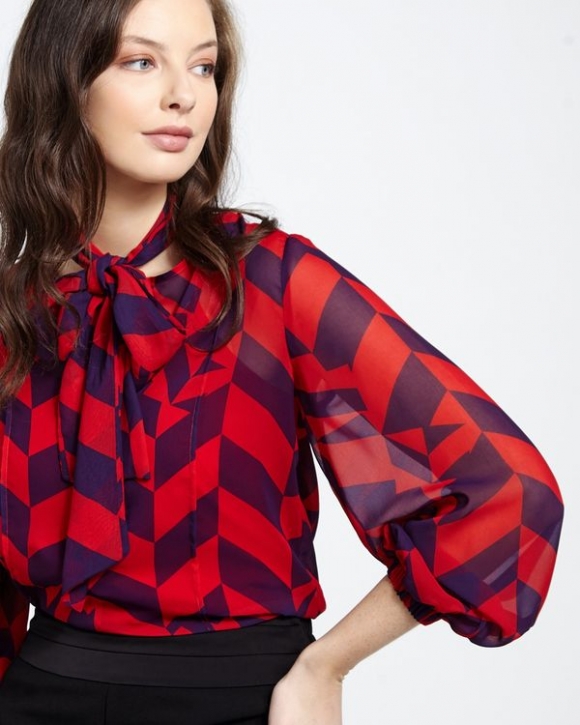 Lennon Courtney at Dunnes Stores Tippi Sheer Blouse Lennon Courtney at Dunnes Stores Tippi Sheer Blouse