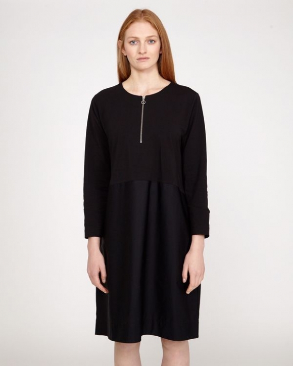 Carolyn Donnelly The Edit Cotton Zip Detail Dress Carolyn Donnelly The Edit Cotton Zip Detail Dress