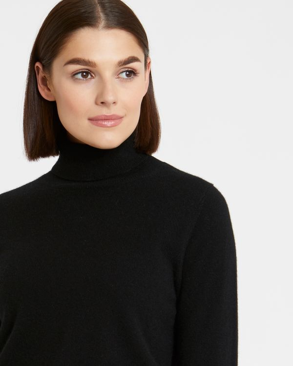 Paul Costelloe Living Studio Cashmere Polo Neck Jumper