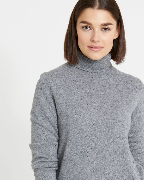 Paul Costelloe Living Studio Cashmere Polo Neck Jumper