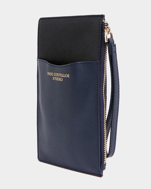 Paul Costelloe Living Studio Leather Phone Card Holder