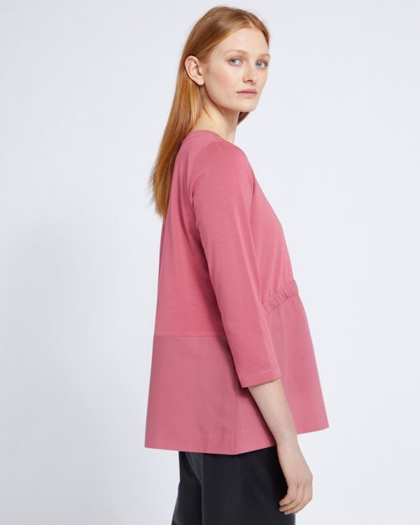 Carolyn Donnelly The Edit Elastic Gathered Top