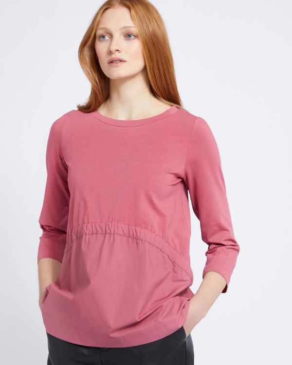 Carolyn Donnelly The Edit Elastic Gathered Top