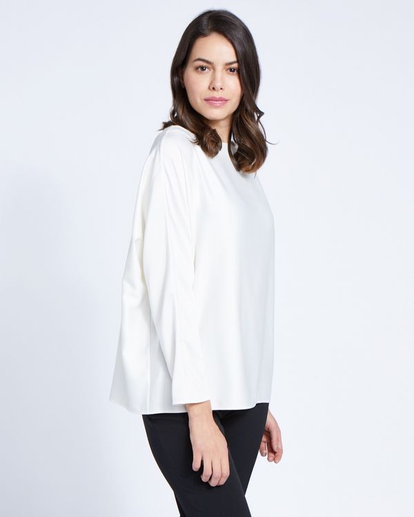 Paul Costelloe Living Studio Ivory Batwing Top