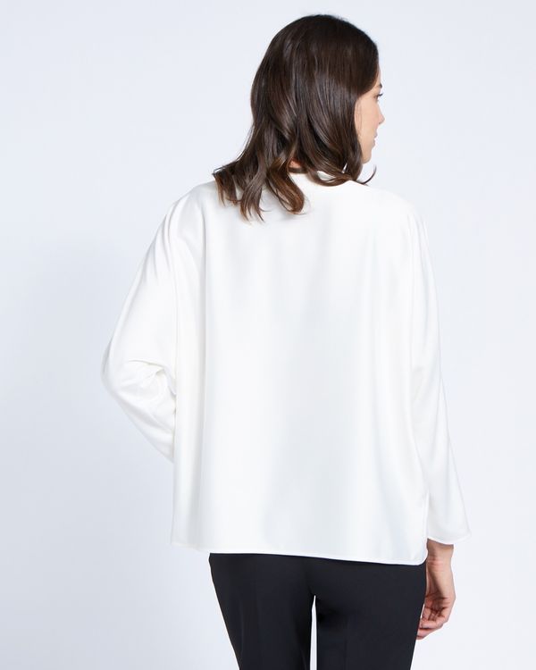 Paul Costelloe Living Studio Ivory Batwing Top