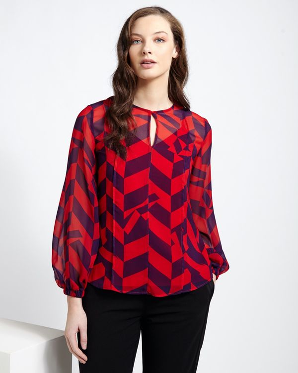 Lennon Courtney at Dunnes Stores Tippi Sheer Blouse