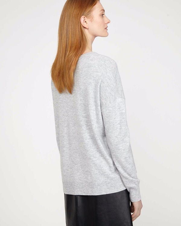 Carolyn Donnelly The Edit Grey Pocket Sweater