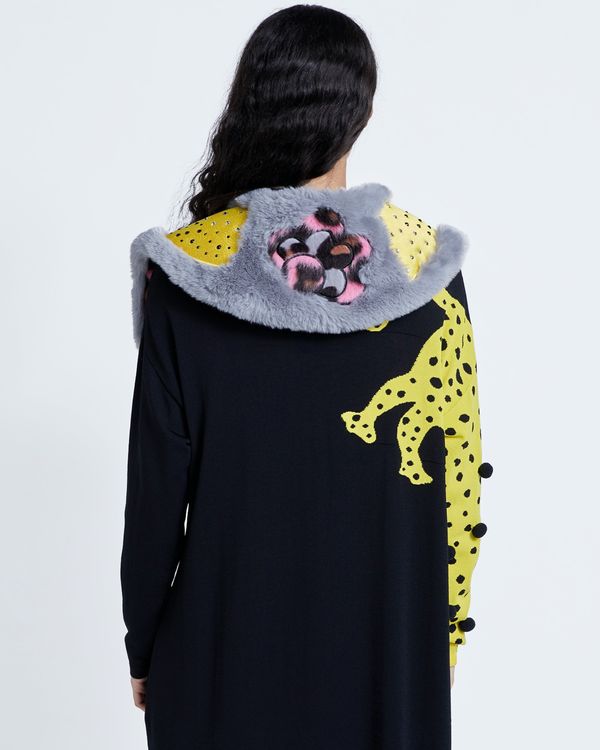 Joanne Hynes Everything Can Become A Fairy Tale Applique Shawl Collar