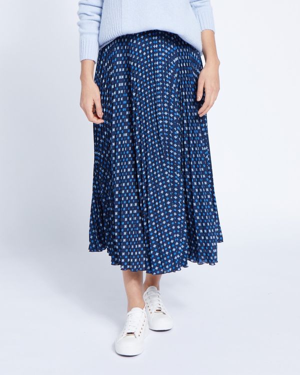 Paul Costelloe Living Studio Geo Print Skirt