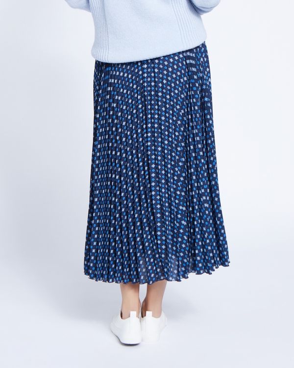 Paul Costelloe Living Studio Geo Print Skirt